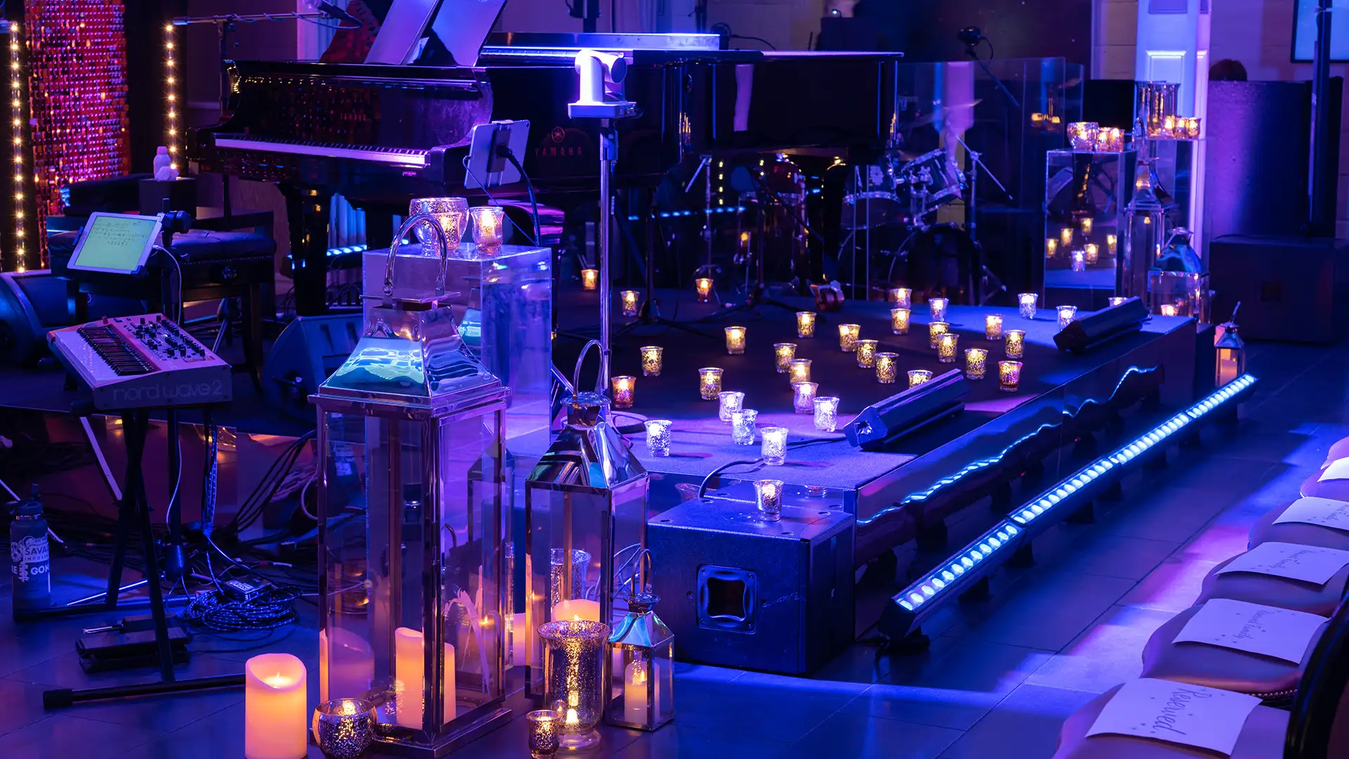 A grand piano performance