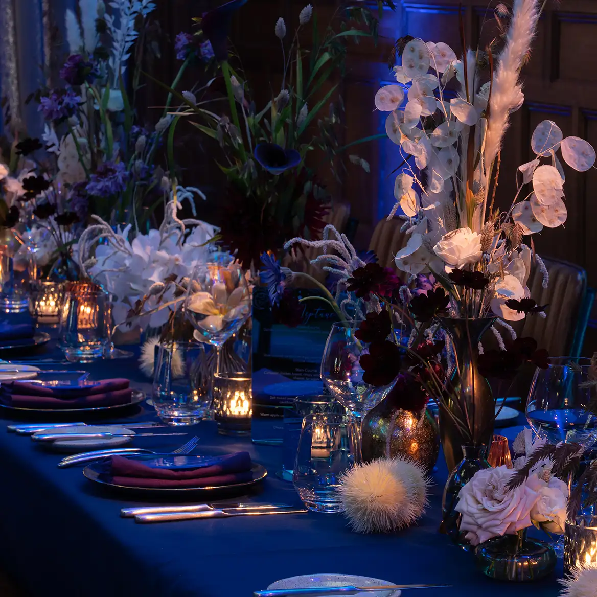 Floral arrangements 40th birthday