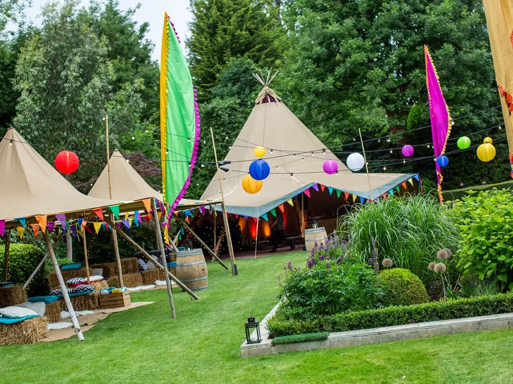 Festival theme 40th birthday party