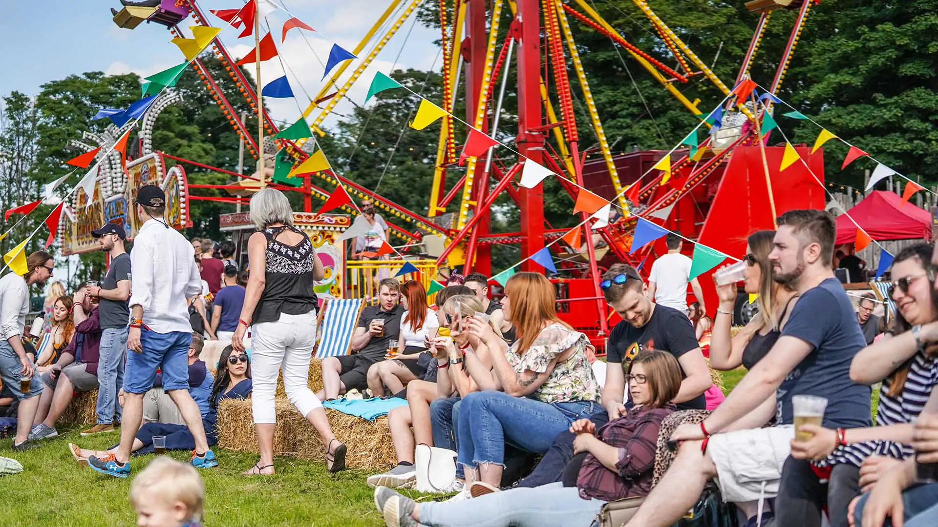 Fun fair corporate festival theme event