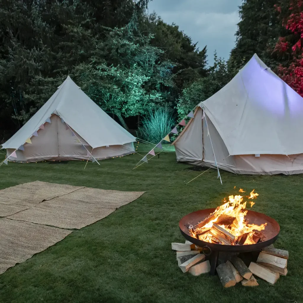 Fire pits to keep warm