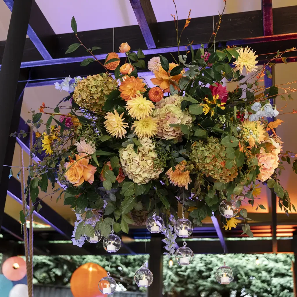 Creative event florals