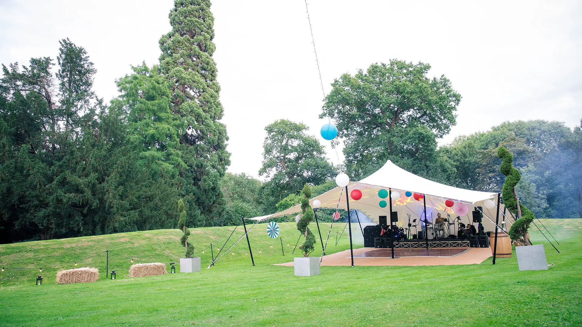 Festival themed party in Surrey