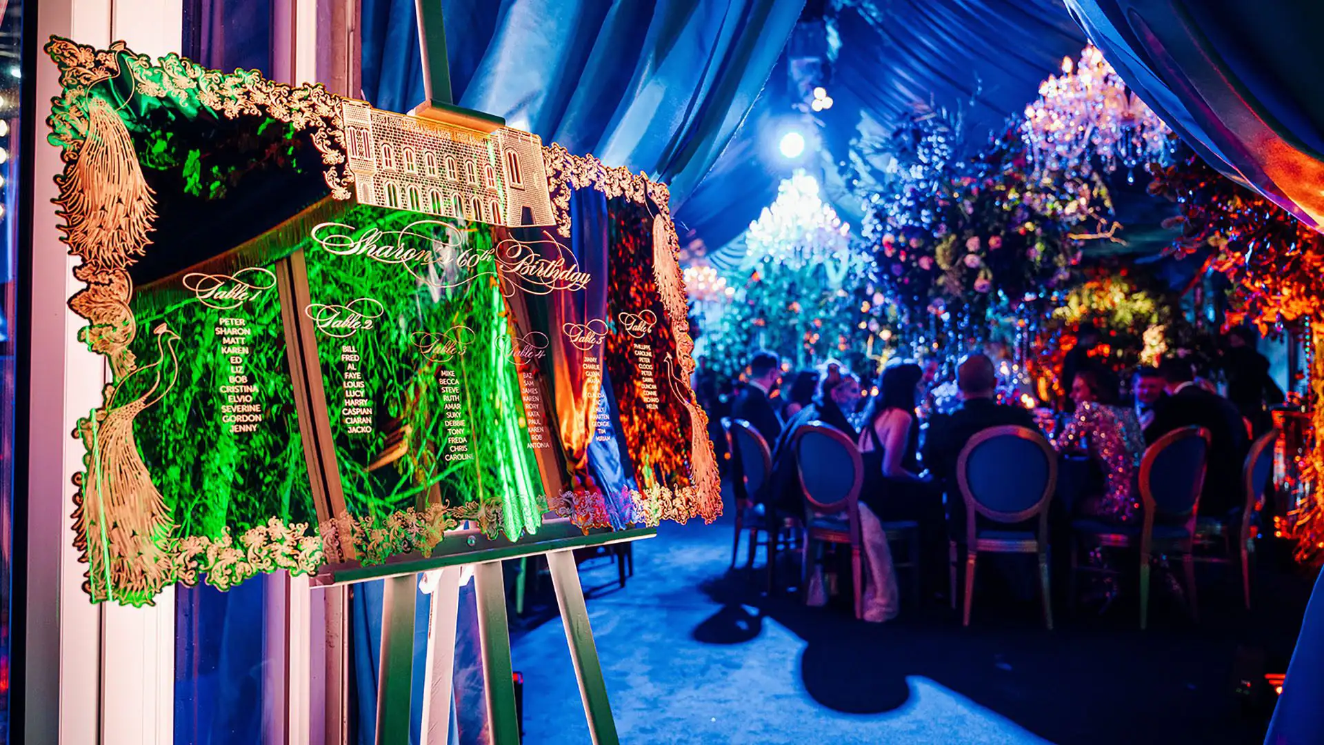 Luxury birthday dining table list and set up