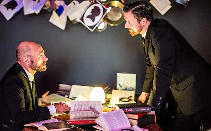 Actors at immersive event experience