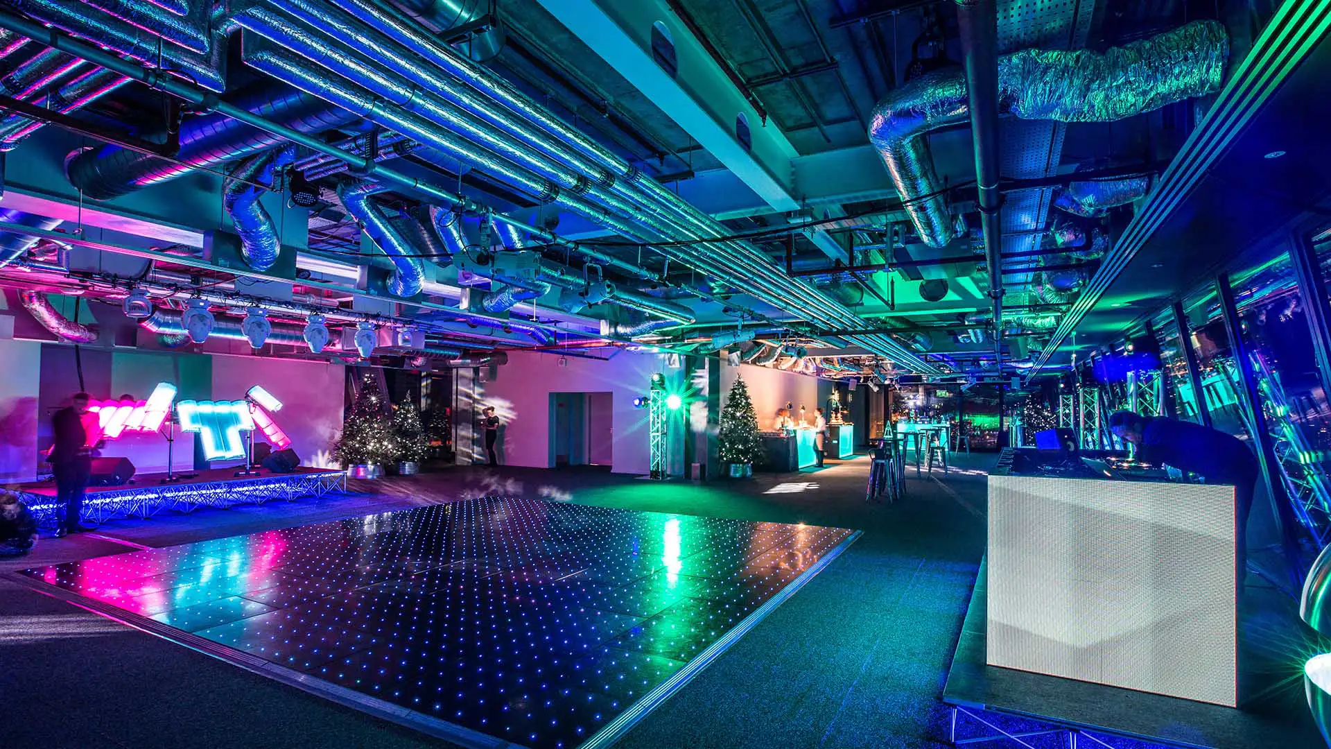 A Christmas party or end of year celebration rewards staff