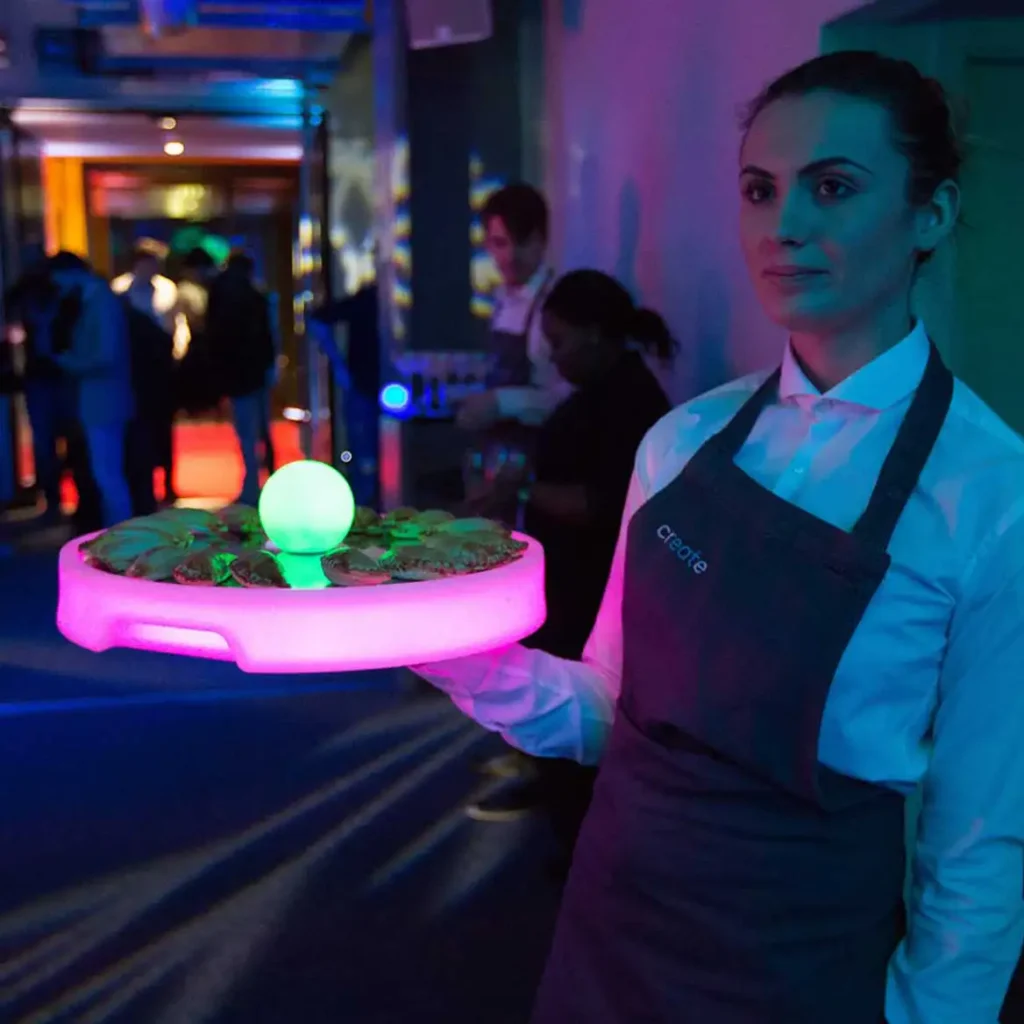 Immersive food and drink adds to the atmosphere at corporate events