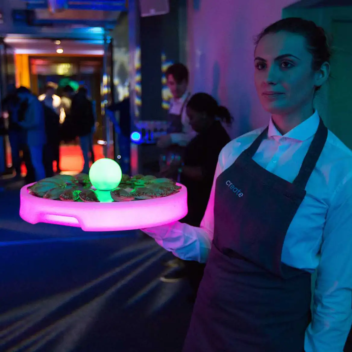 Immersive food and drink adds to the atmosphere at corporate events