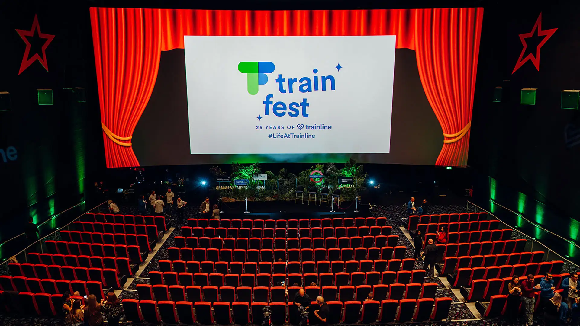 Bespoke stage for company conference