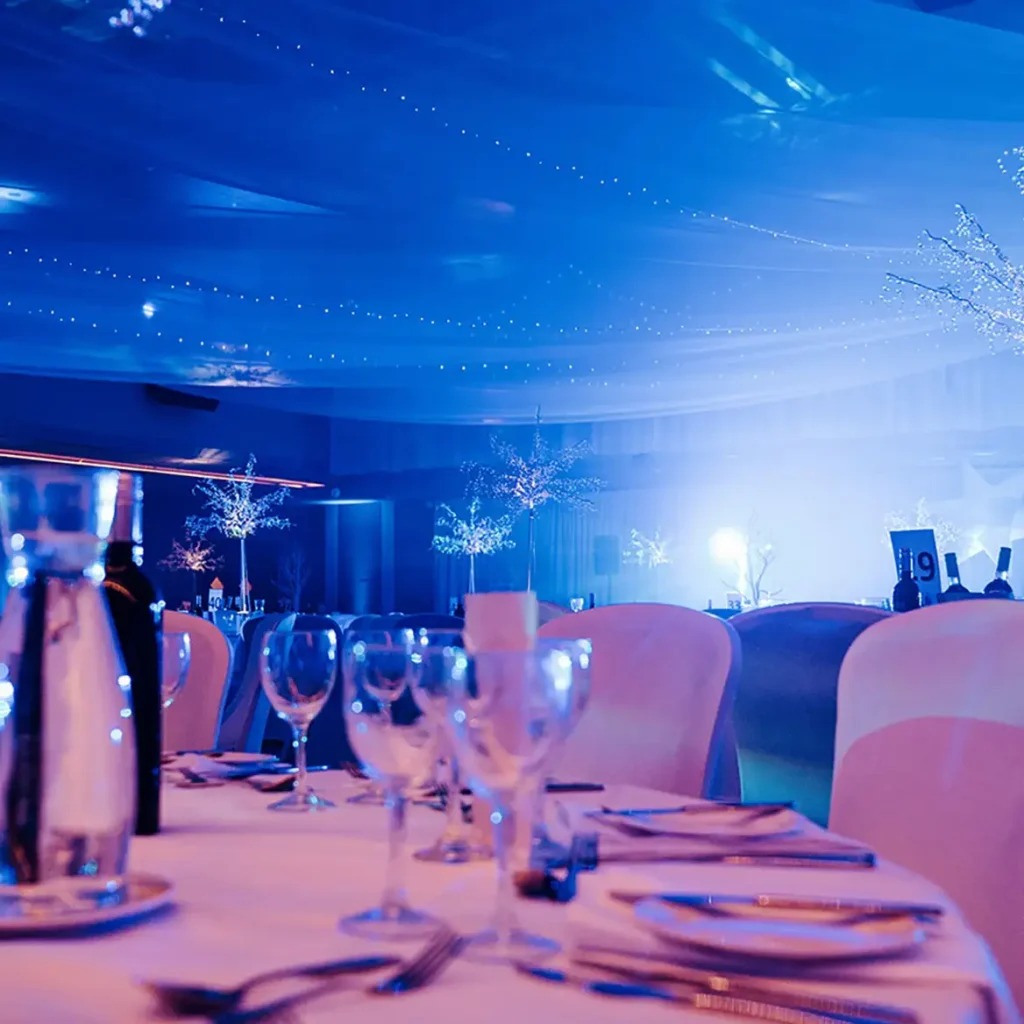 Tablescape for Christmas party