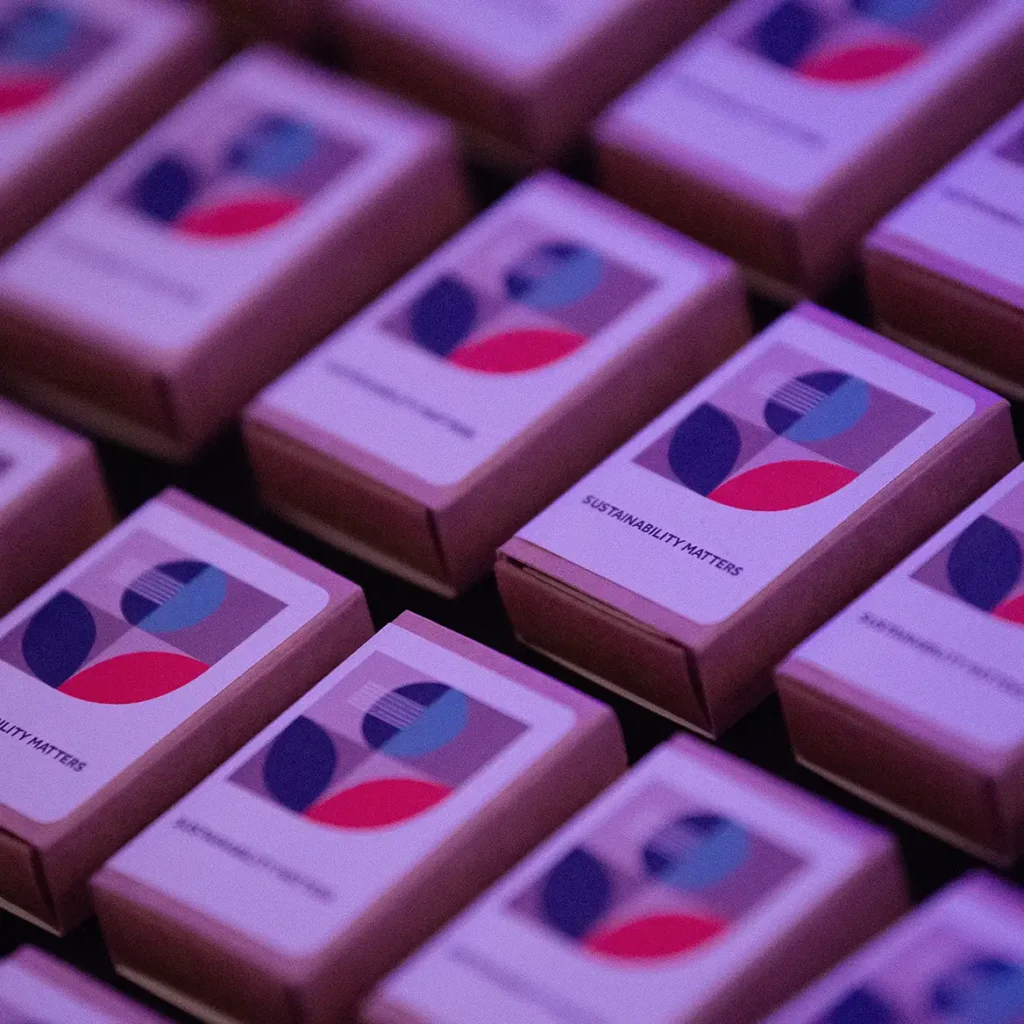 Branded wildflower seed boxes