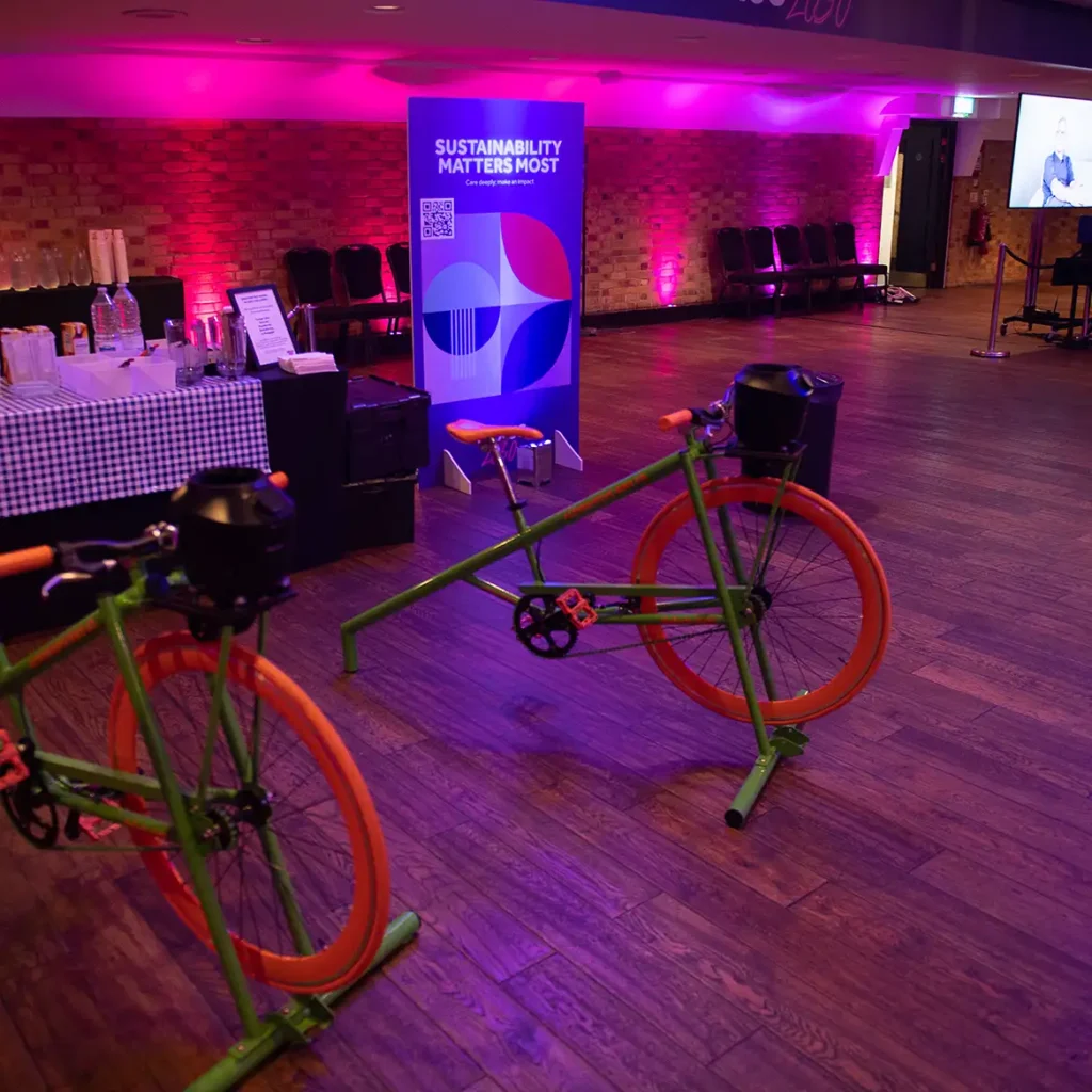 Corporate event branding