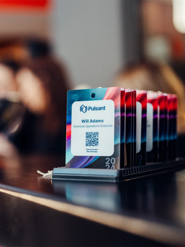 Corporate event delegate management