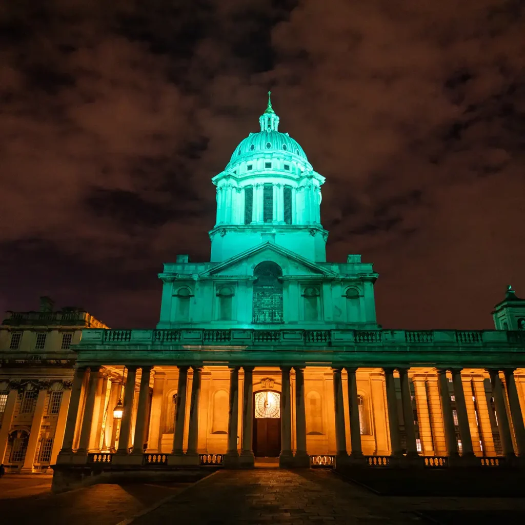 Greenwich at night