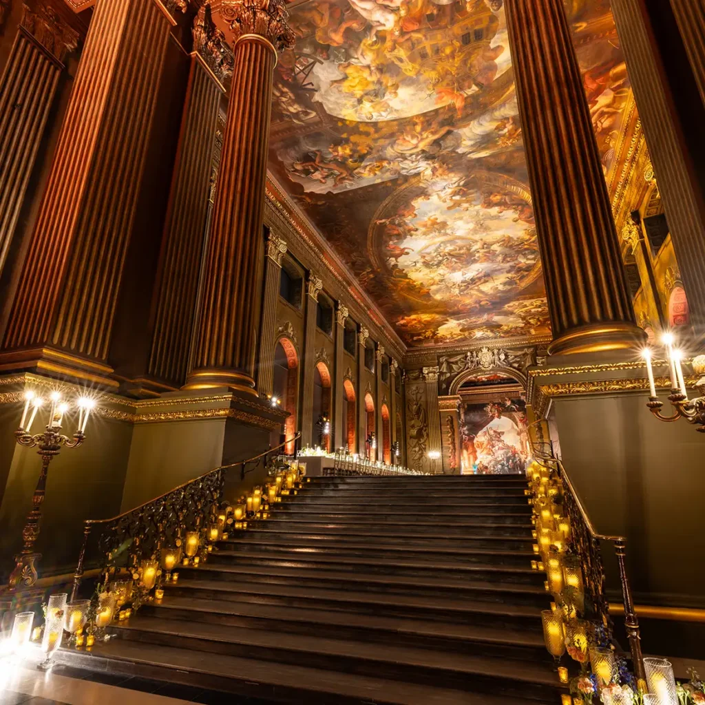 Entrance to corporate event dining experience