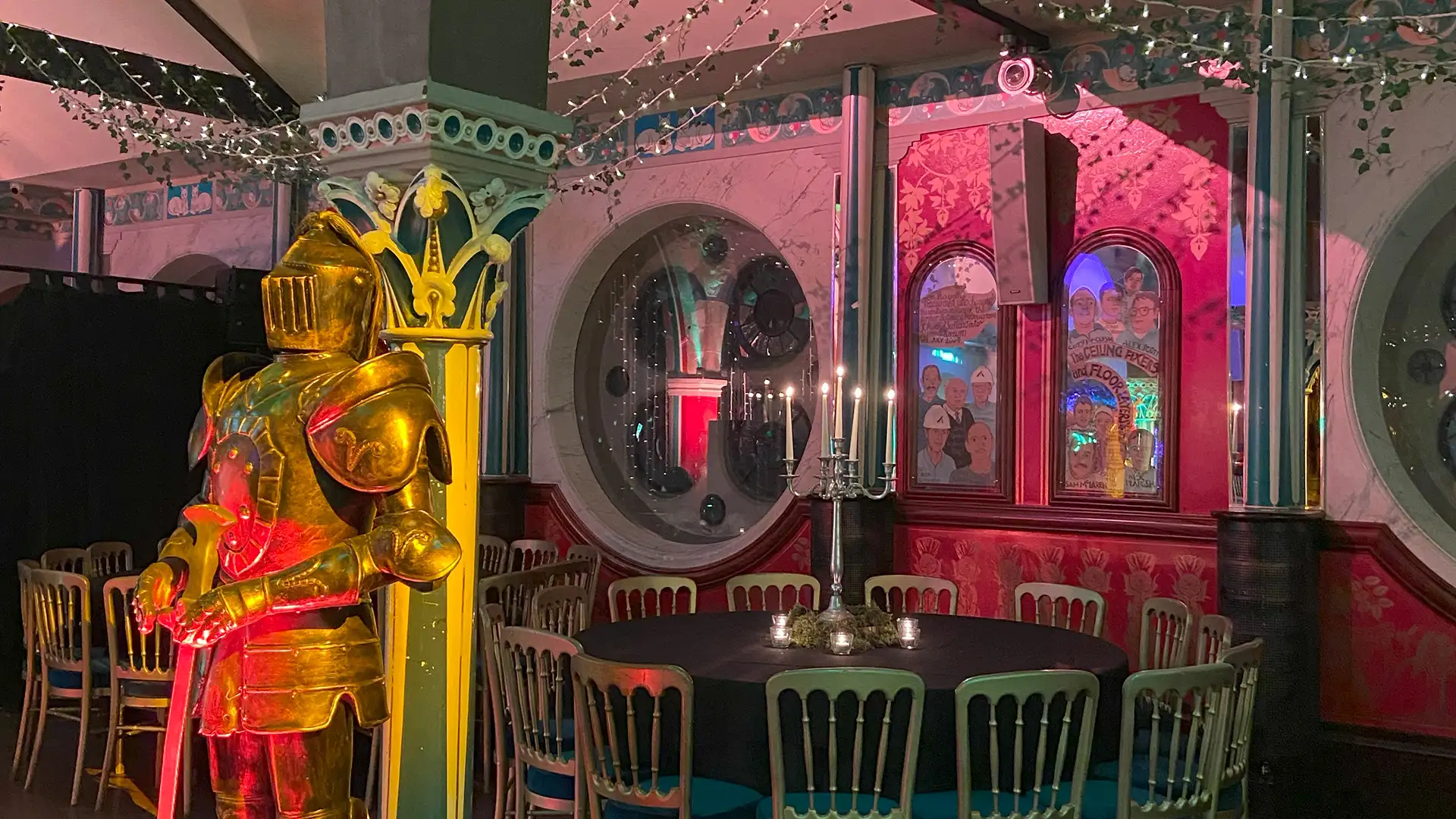 Corporate themed kick off