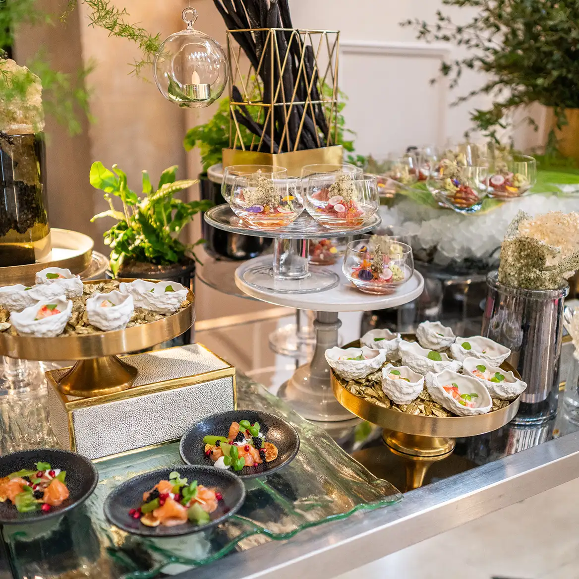 Fresh Seafood station