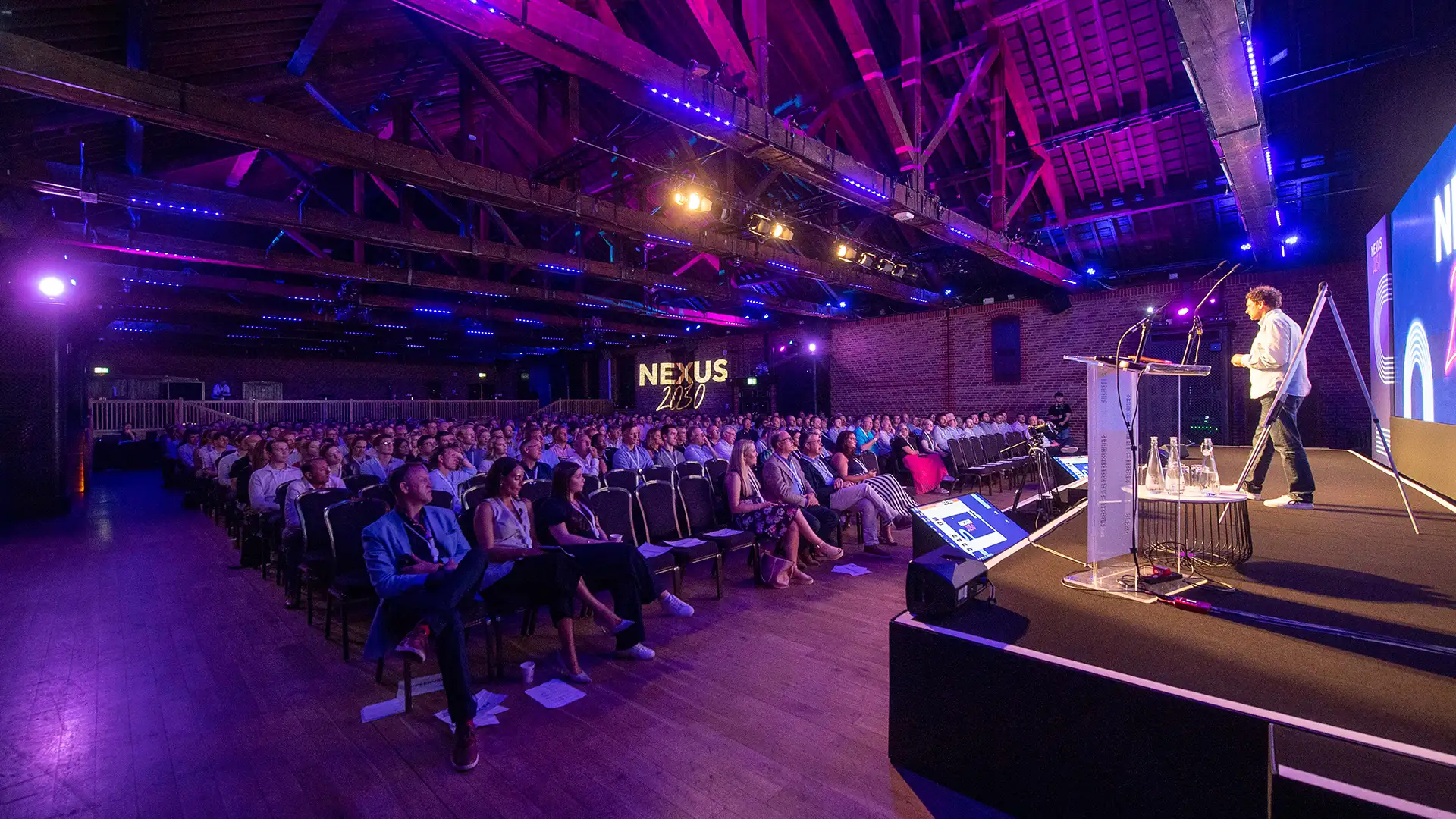 How to Design a Conference That Actually Changes How People Think and Act | MGN Events Large immersive company conference in London for 500 delegates
