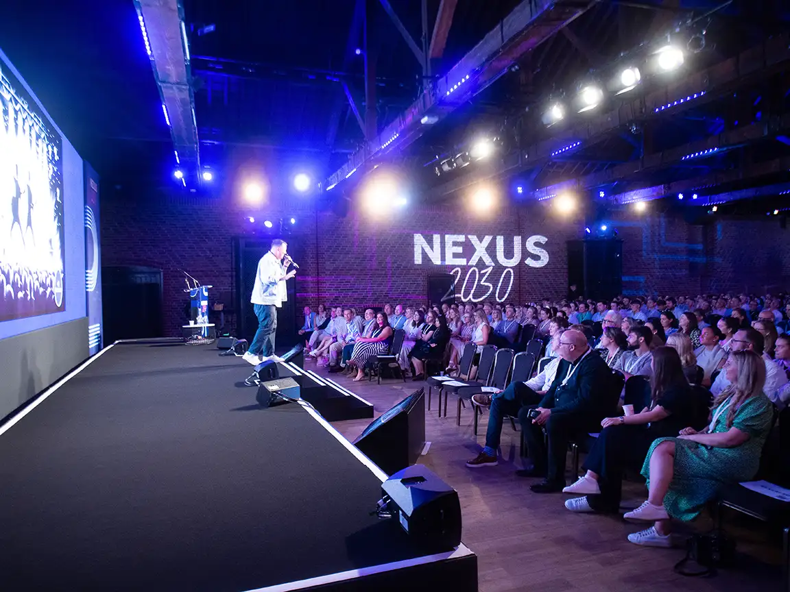 Immersive corporate conference and company kick off events help connect teams and cement messages