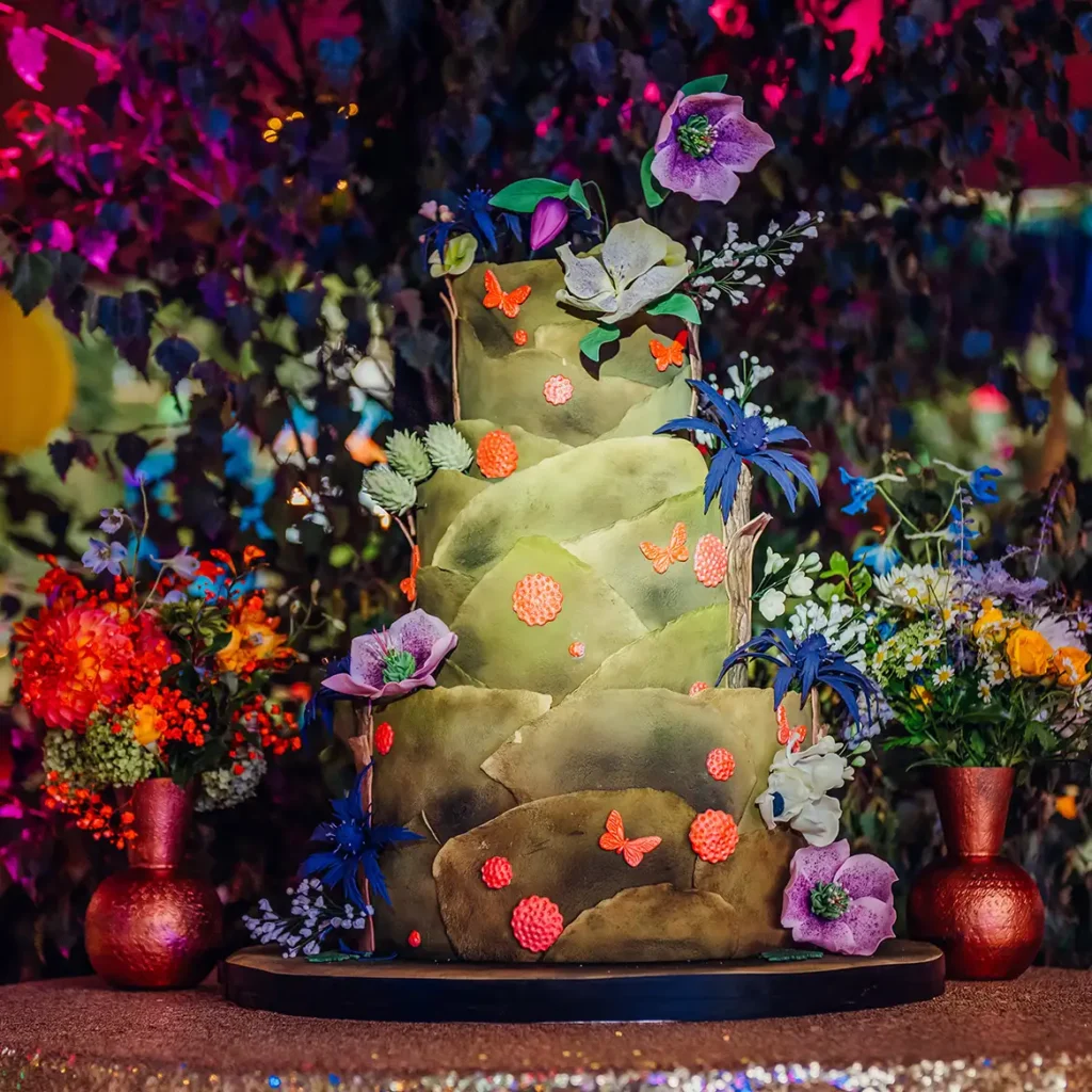 Boomtown 21st birthday cake