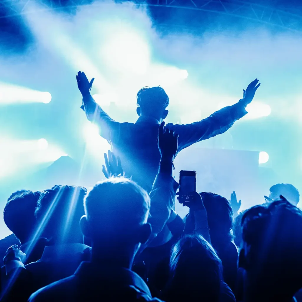 Event lighting and production for 21st birthday