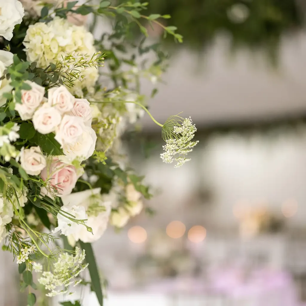 Luxury wedding florals