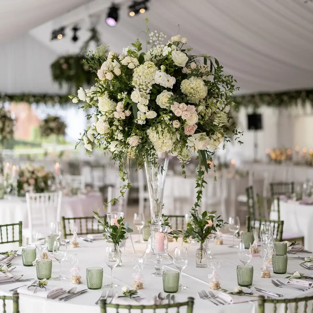 Floral centerpieces for wedding