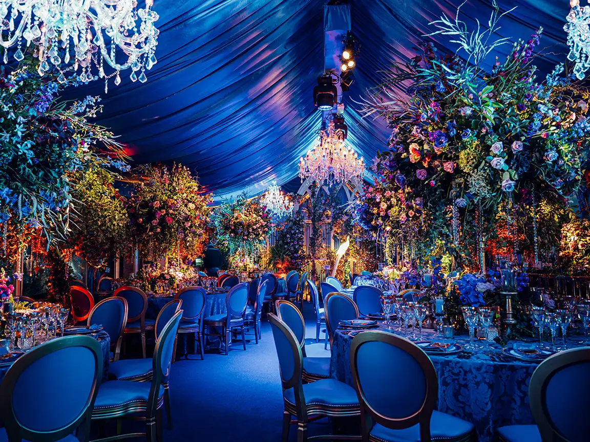 Luxury private 60th birthday party