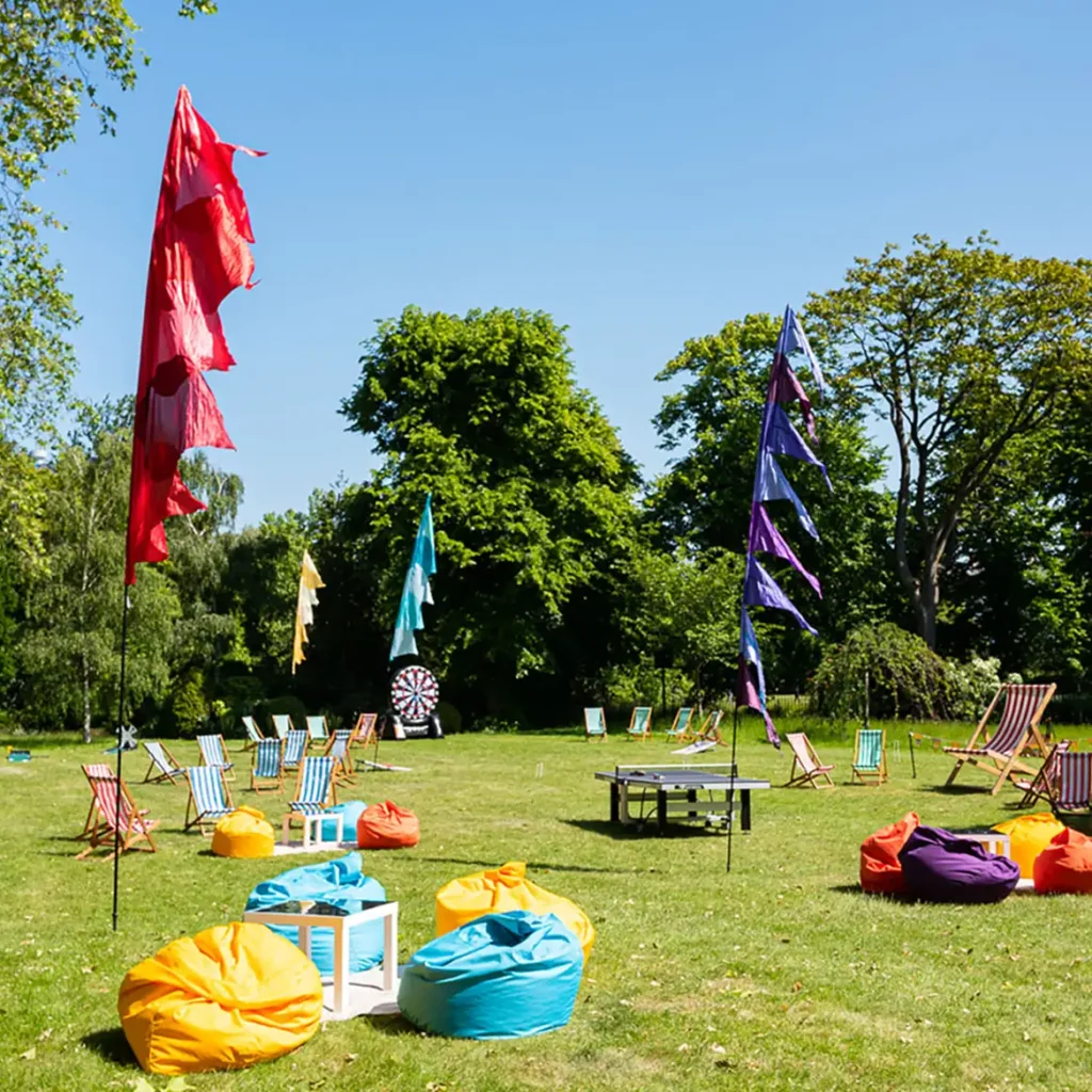 Summer festival furniture