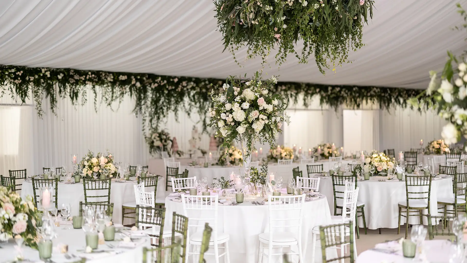 Luxury marquee wedding Kent