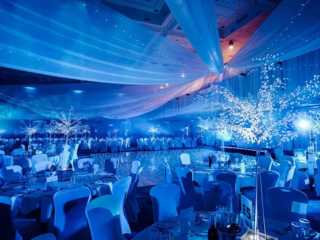 White Christmas Themed Corporate Party