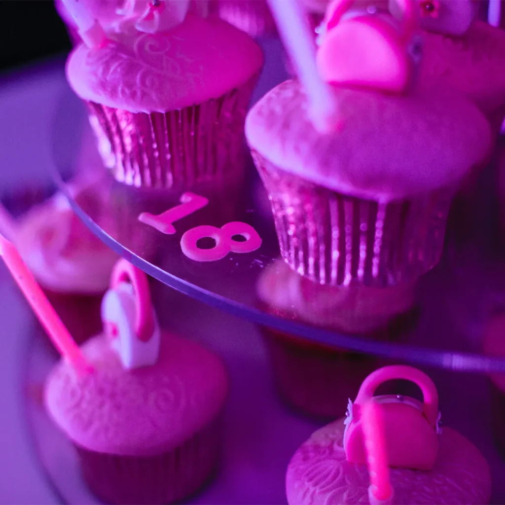 Pink cupcakes