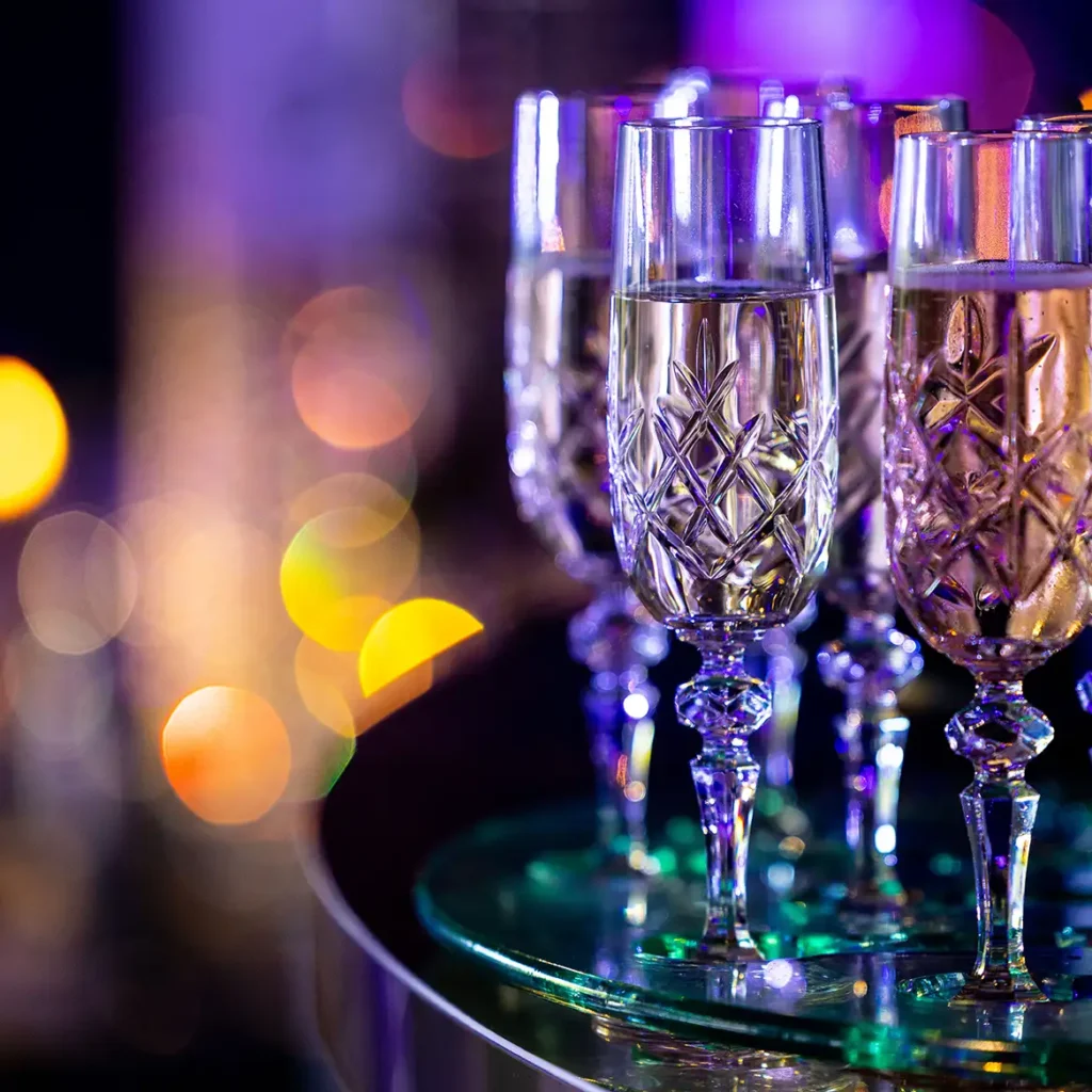 Champagne reception