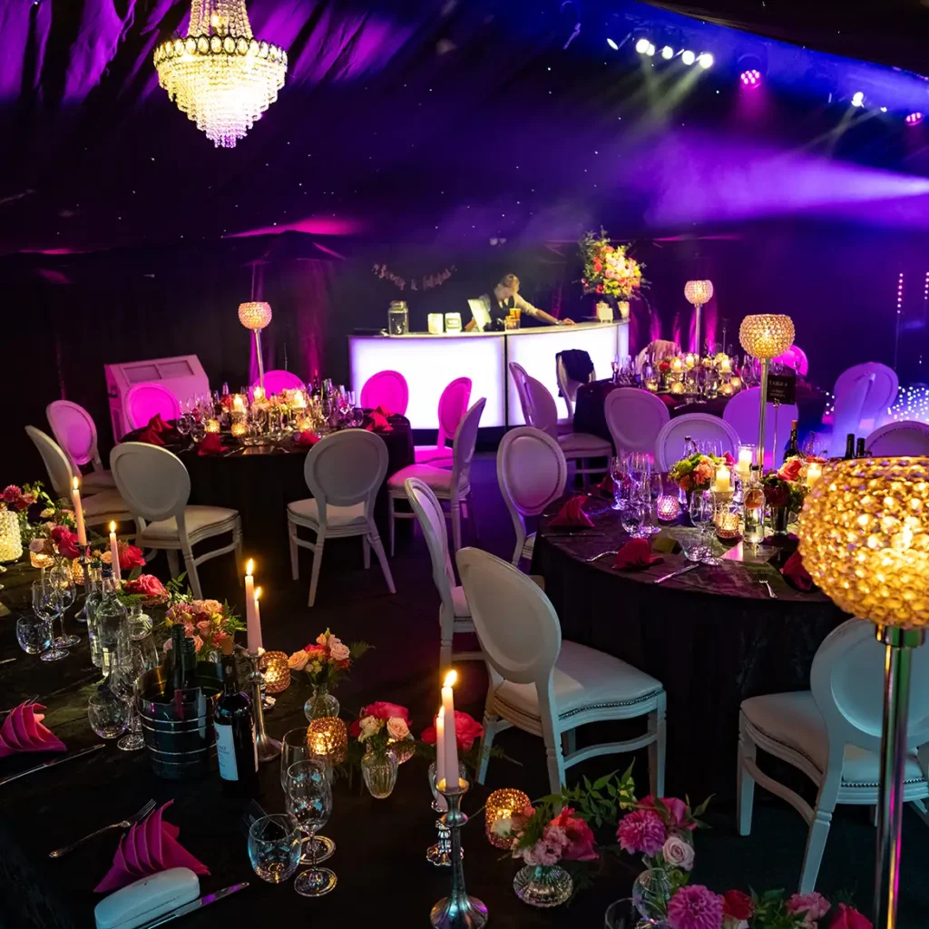 Marquee interior
