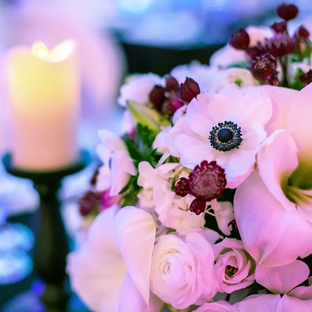 Floral table centres