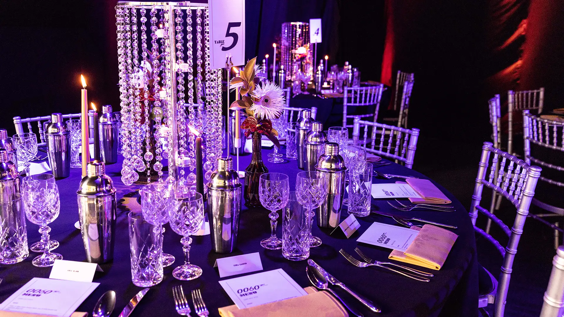 Bond themed 60th birthday planning