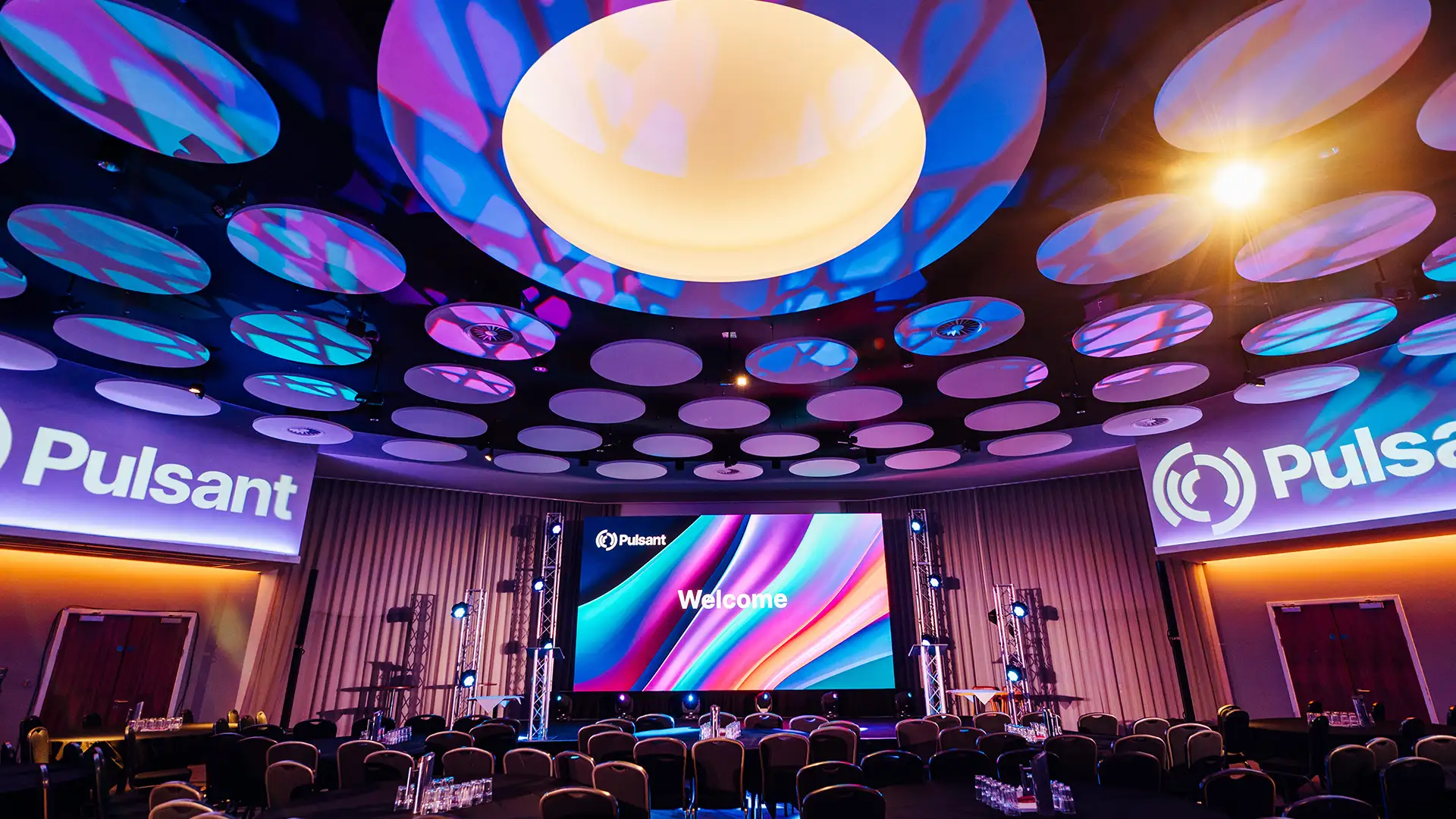 Crowne Plaza event space for a sales kick off