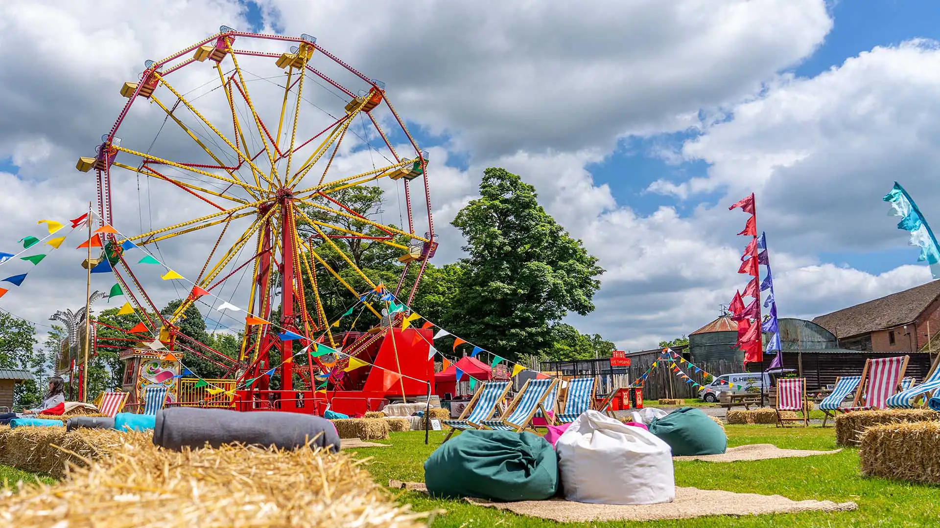 Family funfair for corporate festival