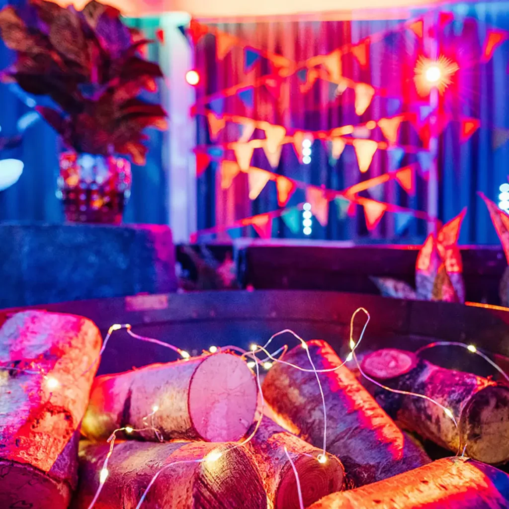 Decor details for festival theme