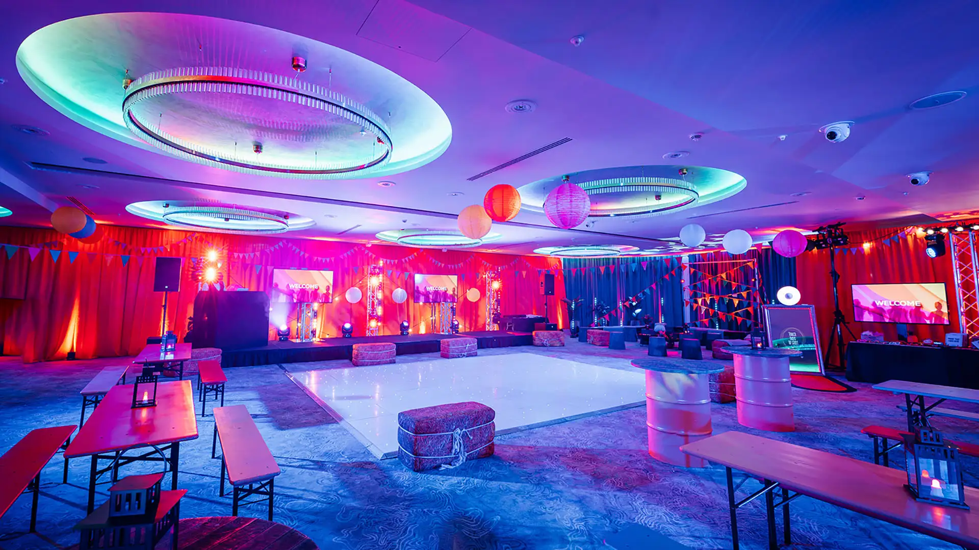 Transformed event space