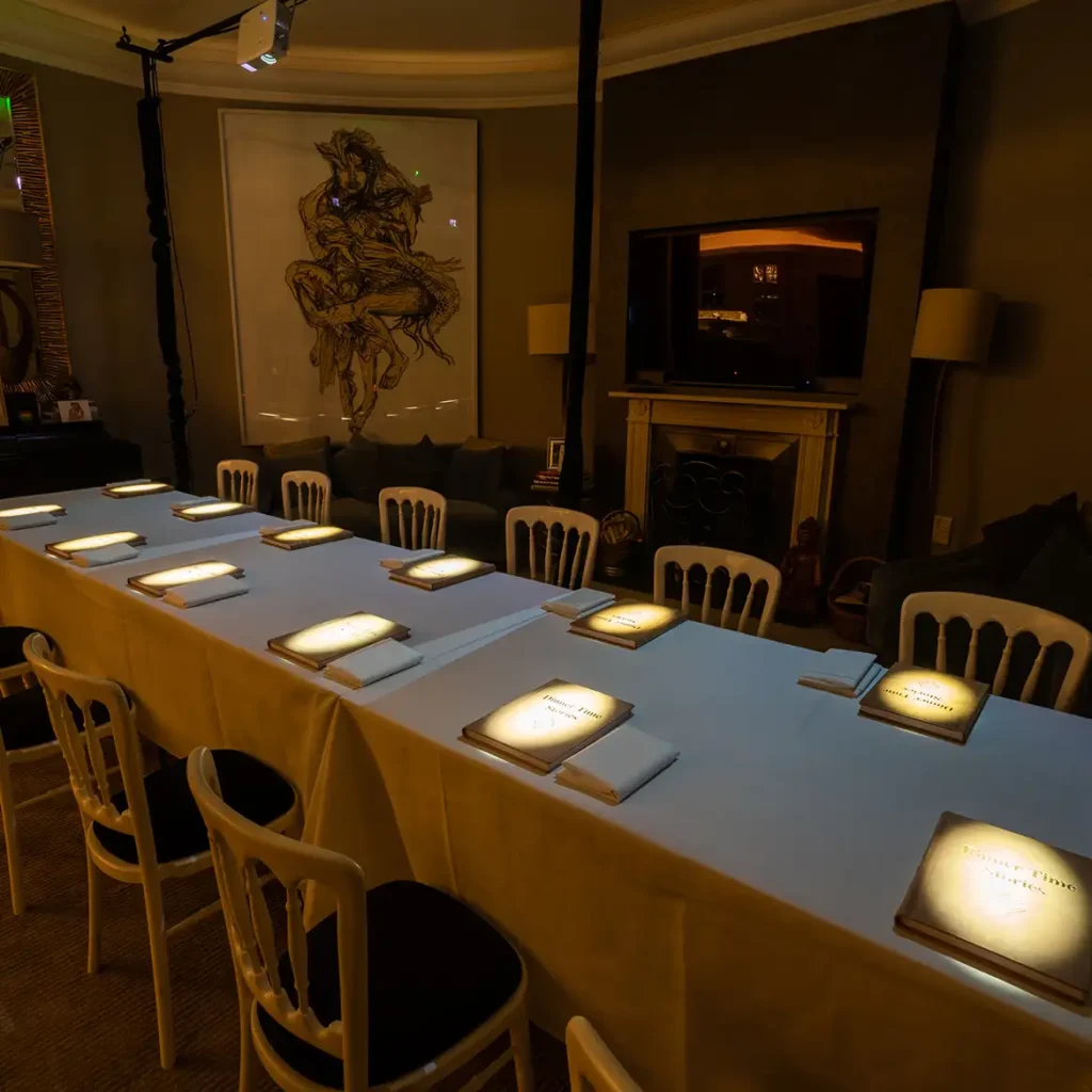 Client private dining in-home