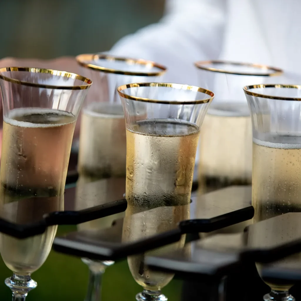 Champagne reception