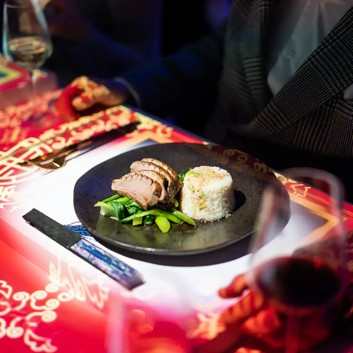 Immersive dining experience