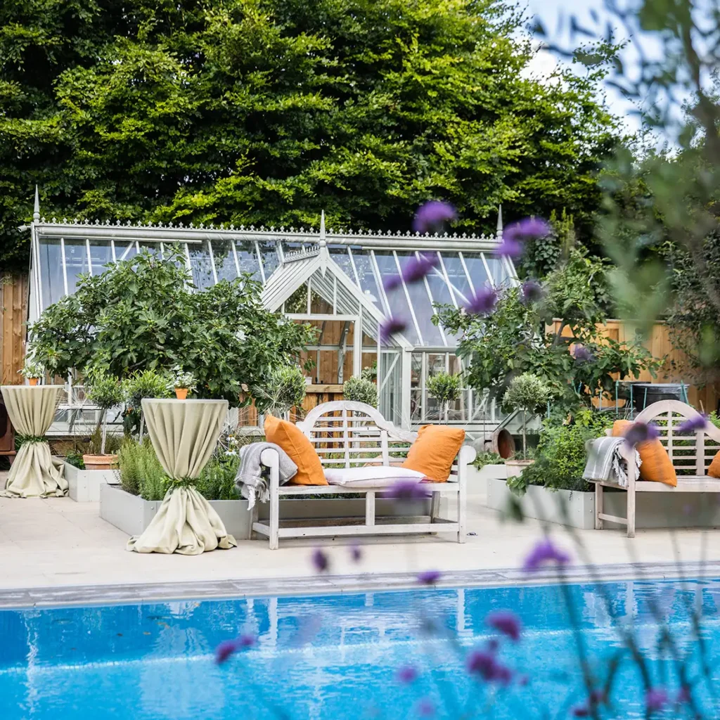 At home wedding reception in Richmond