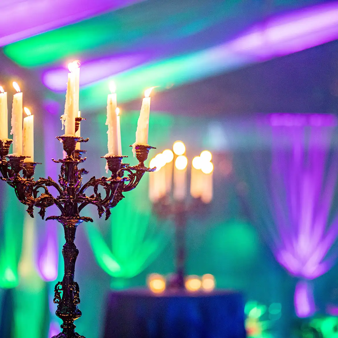 Gothic candelabra