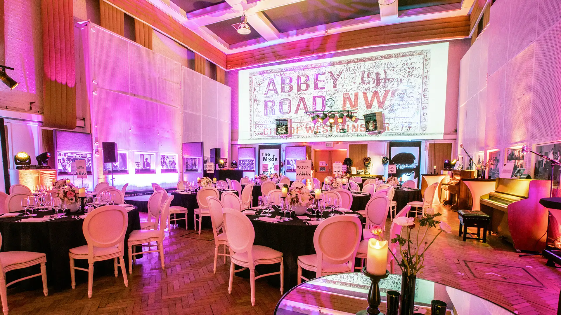 Swinging 60s Birthday Party at Abbey Road Studios