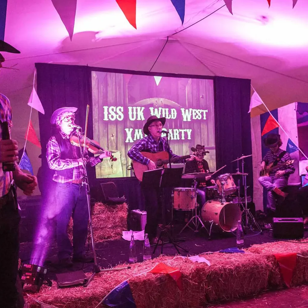 Event Wild West themed band