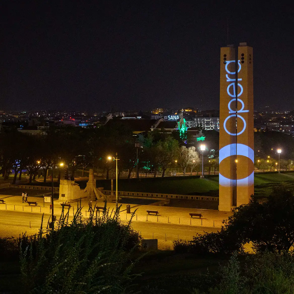 Branded projection