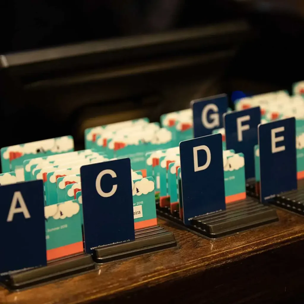 Branded delegate badges