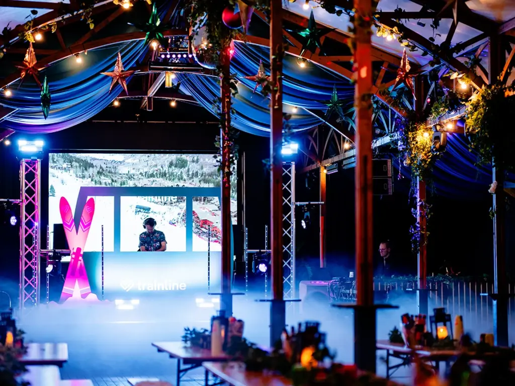 Company Christmas party London